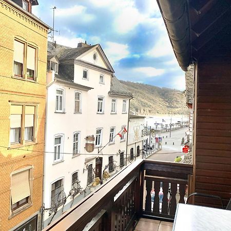 Hotel Zur Loreley - Garni ザンクト・ゴアー エクステリア 写真