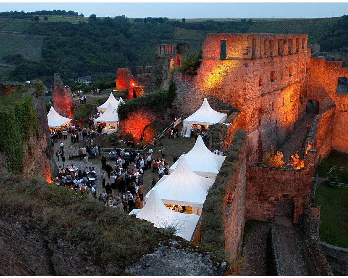 Hotel Zur Loreley - Garni ザンクト・ゴアー エクステリア 写真
